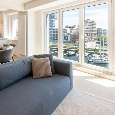 Luxury 2 Bedrooms Apartment With Harbor View And Free Parking * Ostend